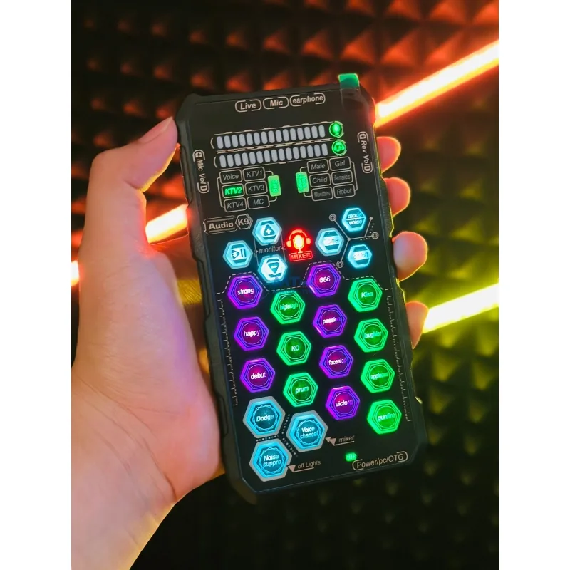 Sound Card K9 (Bluetooth) - Sound card livestream