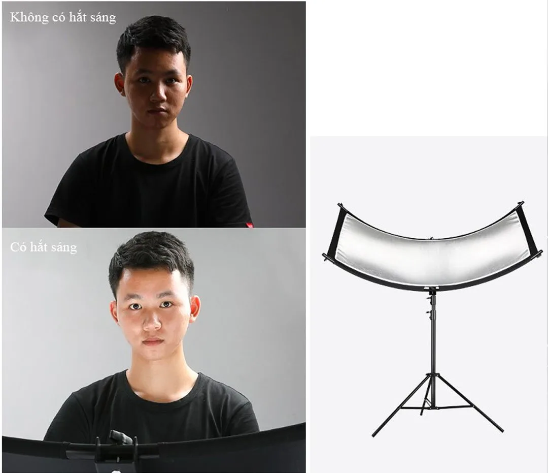 Tấm hắt sáng Cong Studio kèm chân MD130A