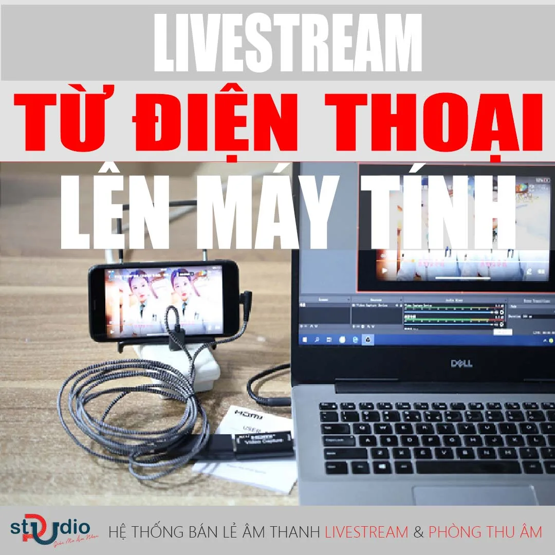 Cách đưa live stream game từ điện thoại lên máy tính dễ dàng