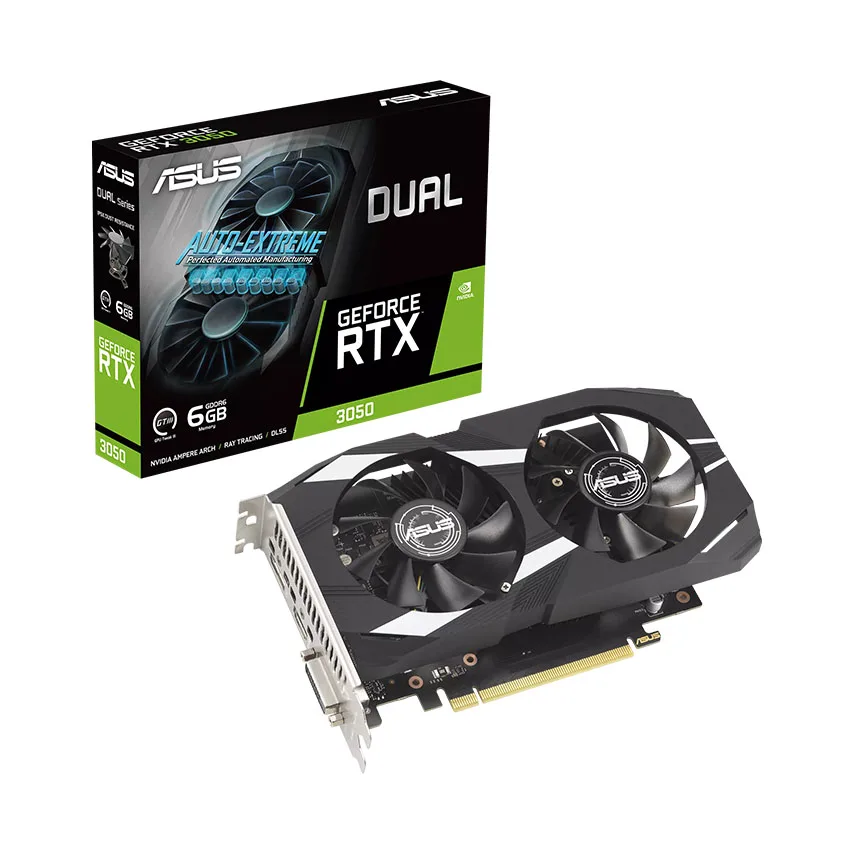 Vga Asus RTX 3050 6GB 2Fan