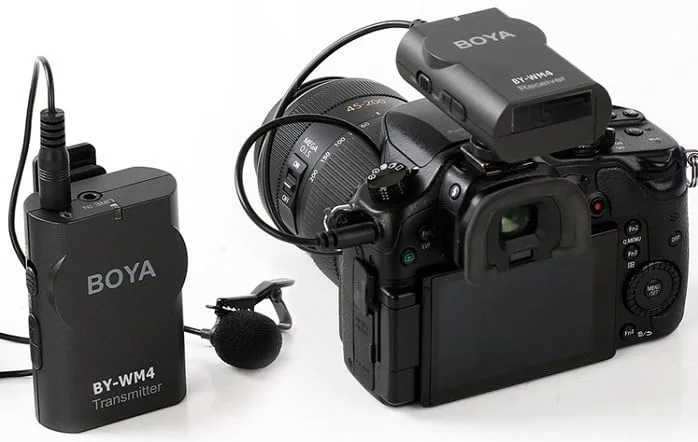 Micro thu âm Boya BY-WM4 Pro K2 - Micro cài áo không dây (2mic)