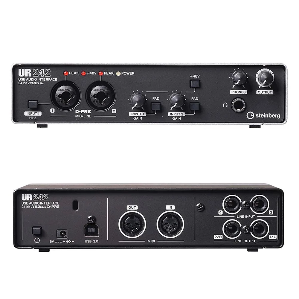Sound card Steinberg UR242 - Sound card thu âm