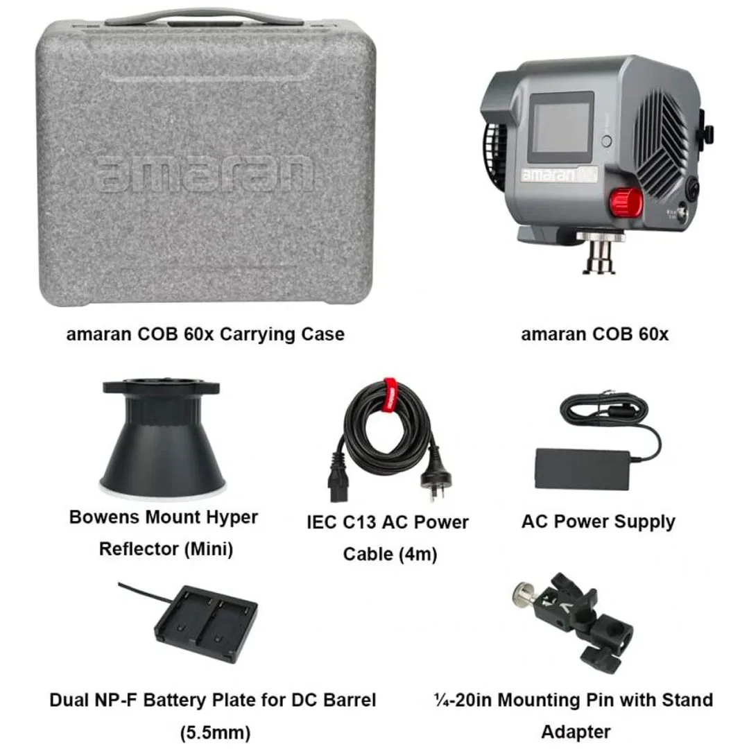 Led Aputure amaran 60x S Bi-Color, Mới 100% (Chính hãng)