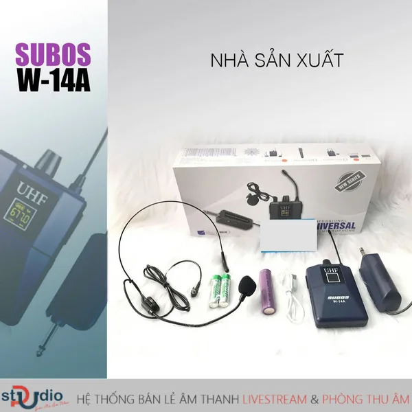 Mic thu âm trên điện thoại SUBOS W14A