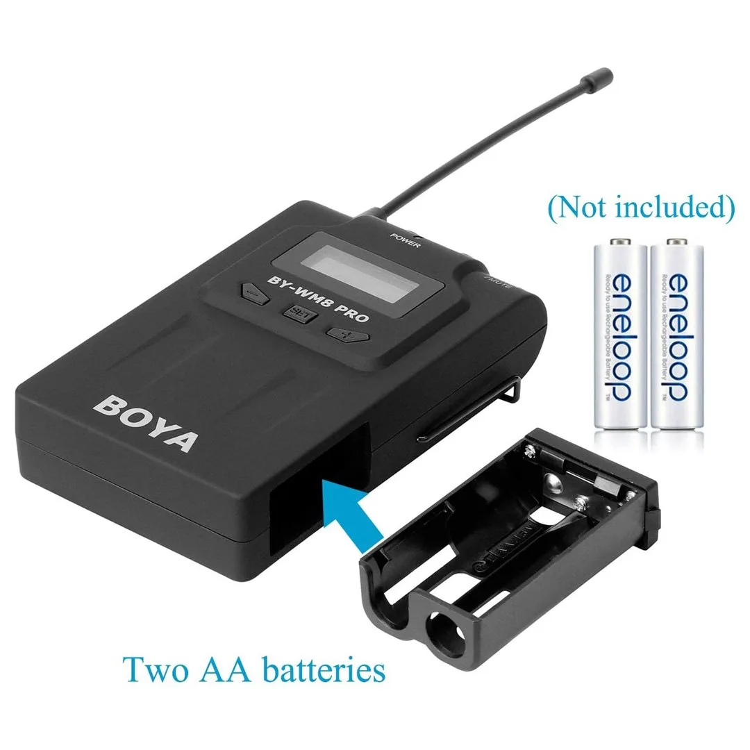 Micro thu âm Boya TX8 pro - Micro cài áo không dây