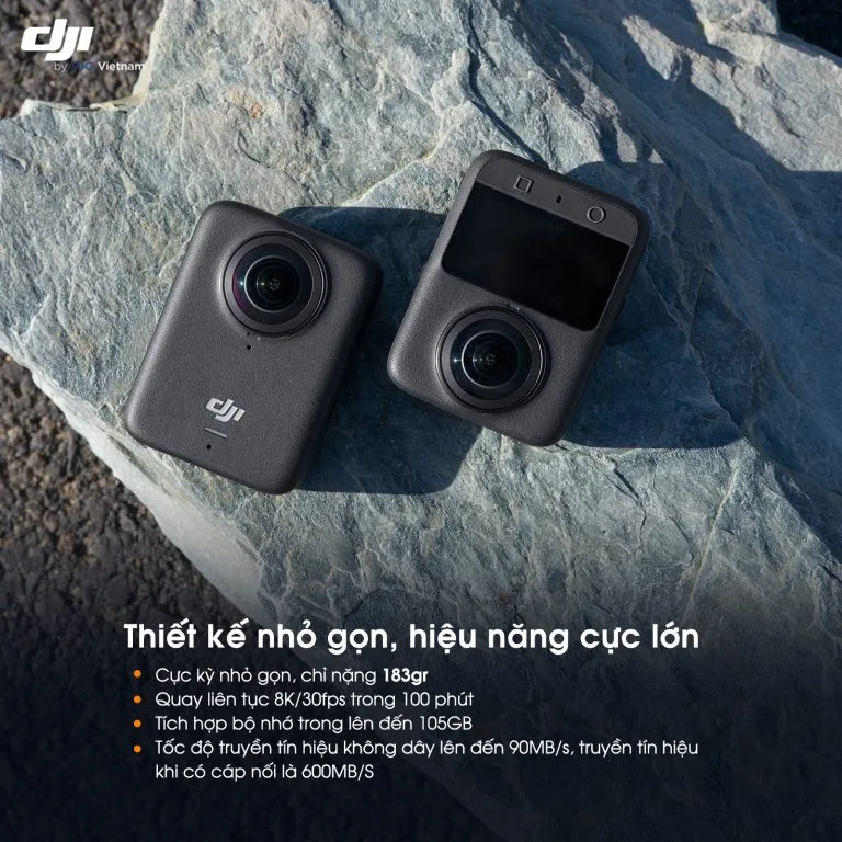 Camera DJI Osmo 360 Adventure Combo - máy quay DJI