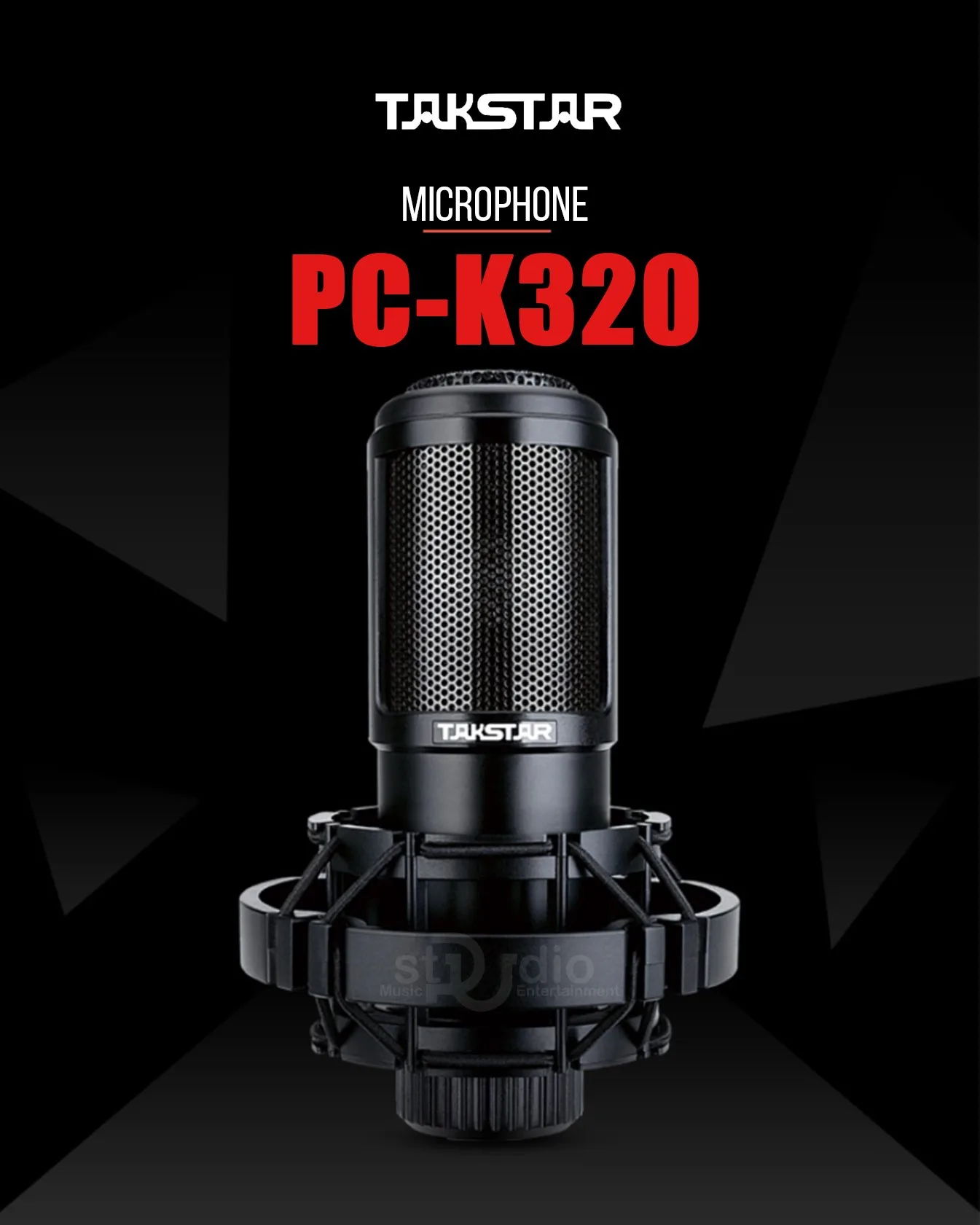 Microphone Takstar PC-K320 - Micro thu âm hát livestream