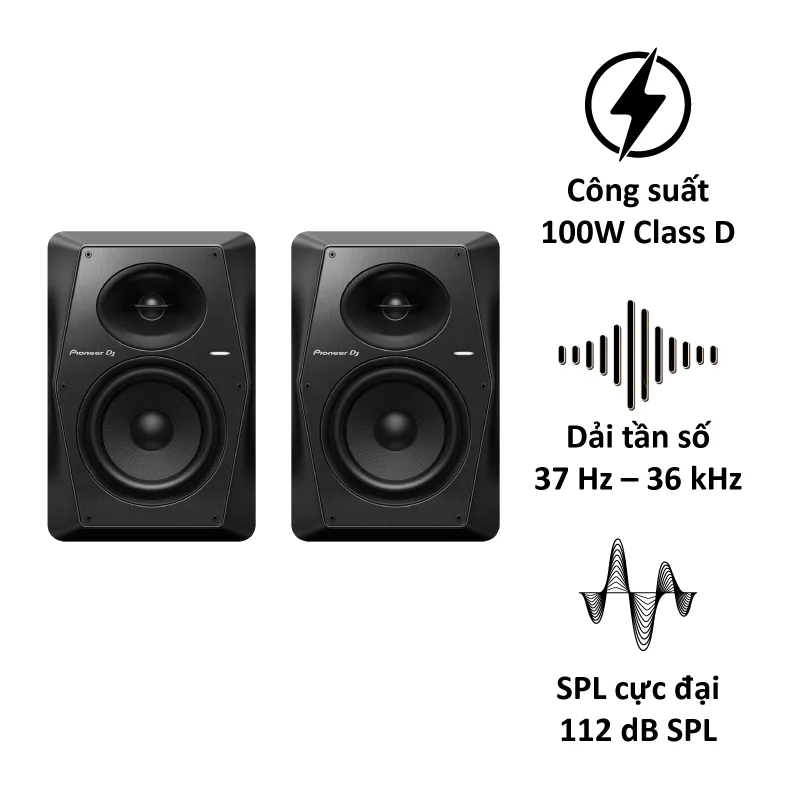 Cặp loa kiểm âm PIONEER VM-50