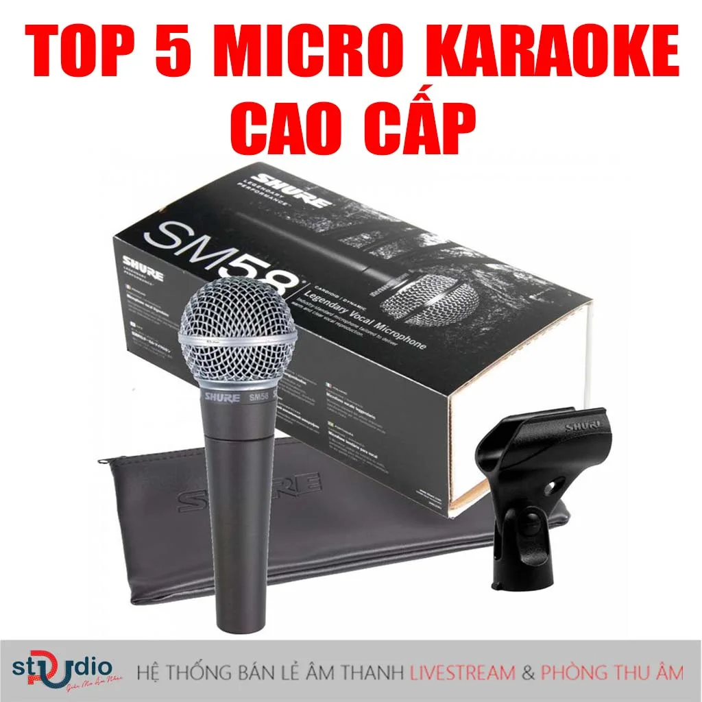 Top 5 micro không dây và có dây hot nhất 2021