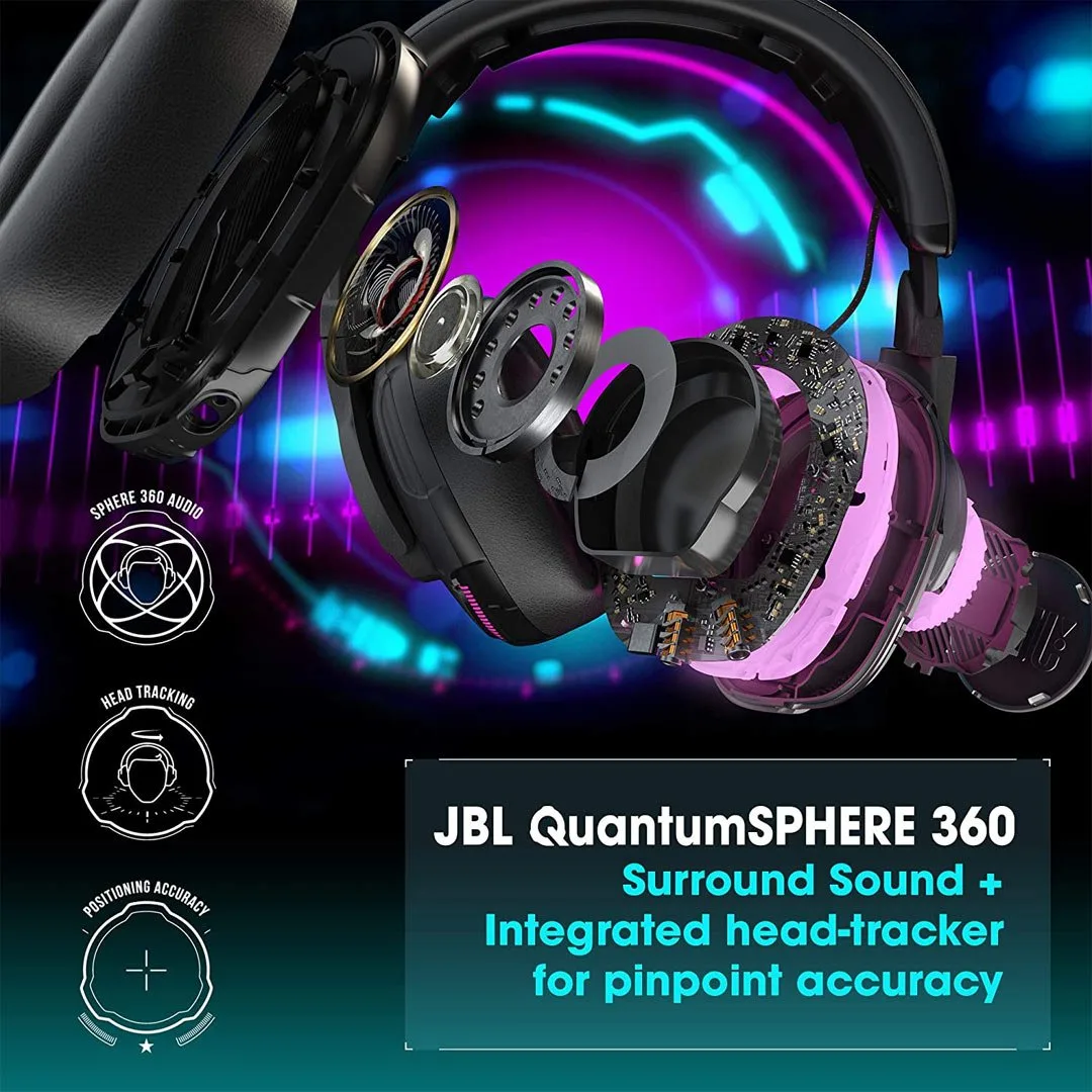 Tai nghe Chụp tai Gaming JBL QUANTUM ONE - tai nghe chụp tai có Mic