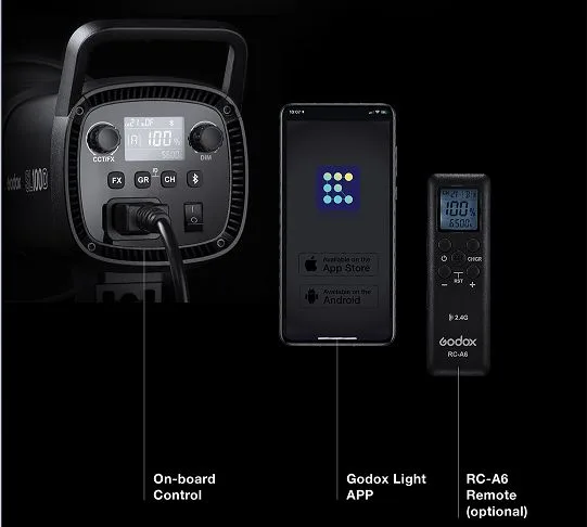 Đèn Led Godox SL100Bi 2800K – 6500K