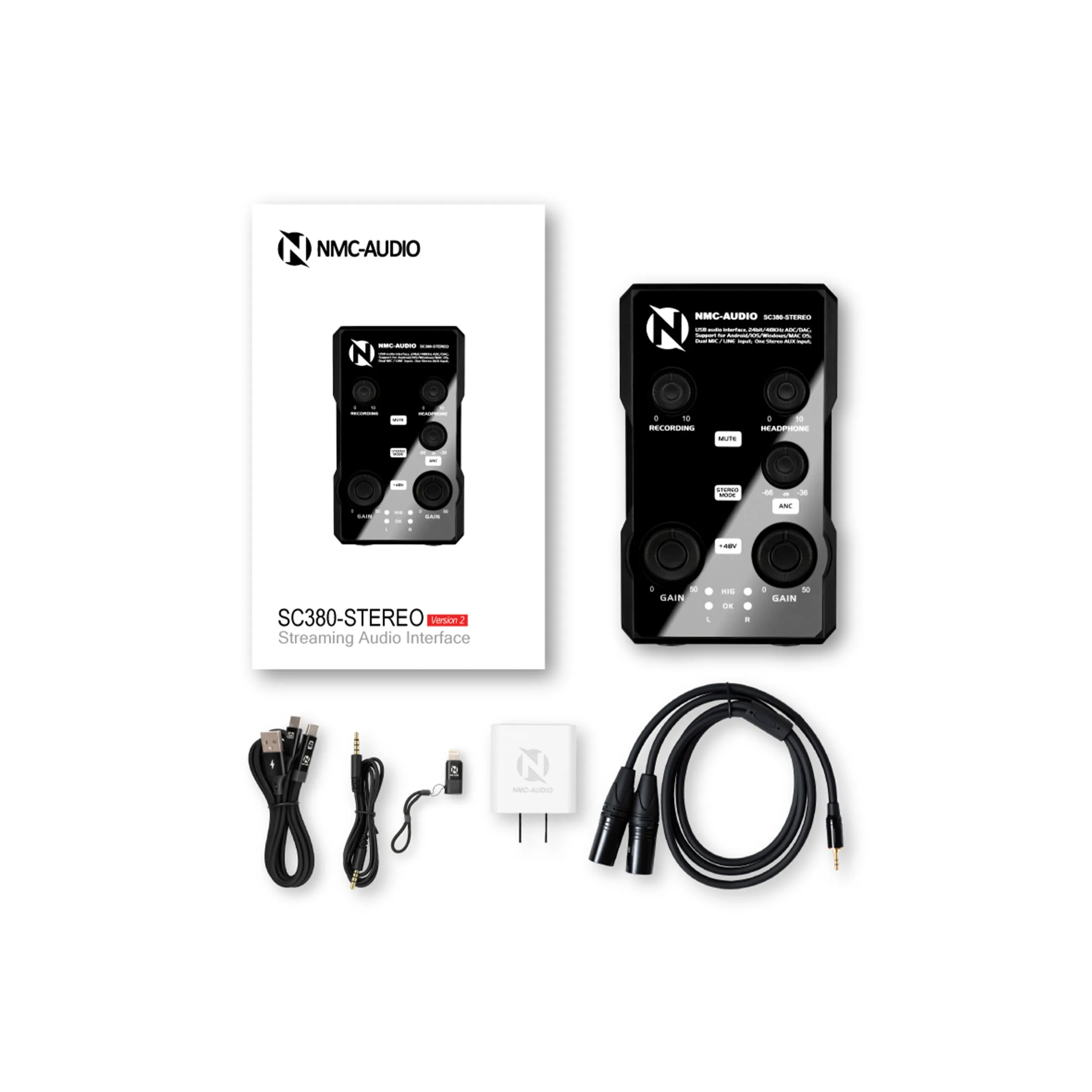 Box Live NMC-AUDIO SC380-STEREO V2