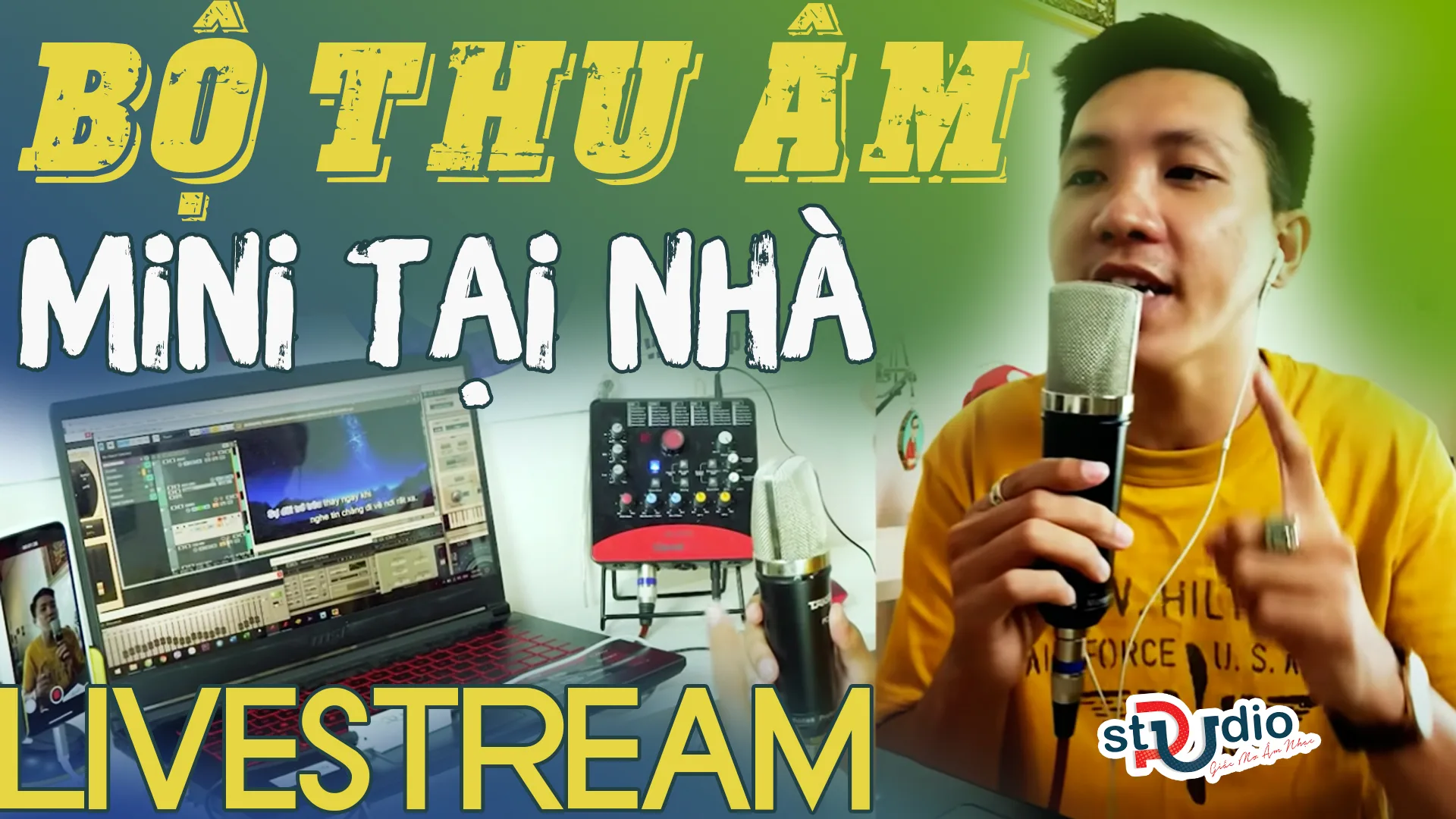 Test bộ combo thu âm livestream icon upod pro PC-K600 Takstar