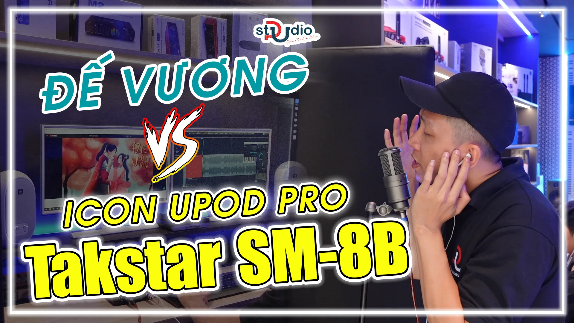 ĐẾ VƯƠNG cover cùng với BỘ THU ÂM LIVESTREAM GIÁ RẺ