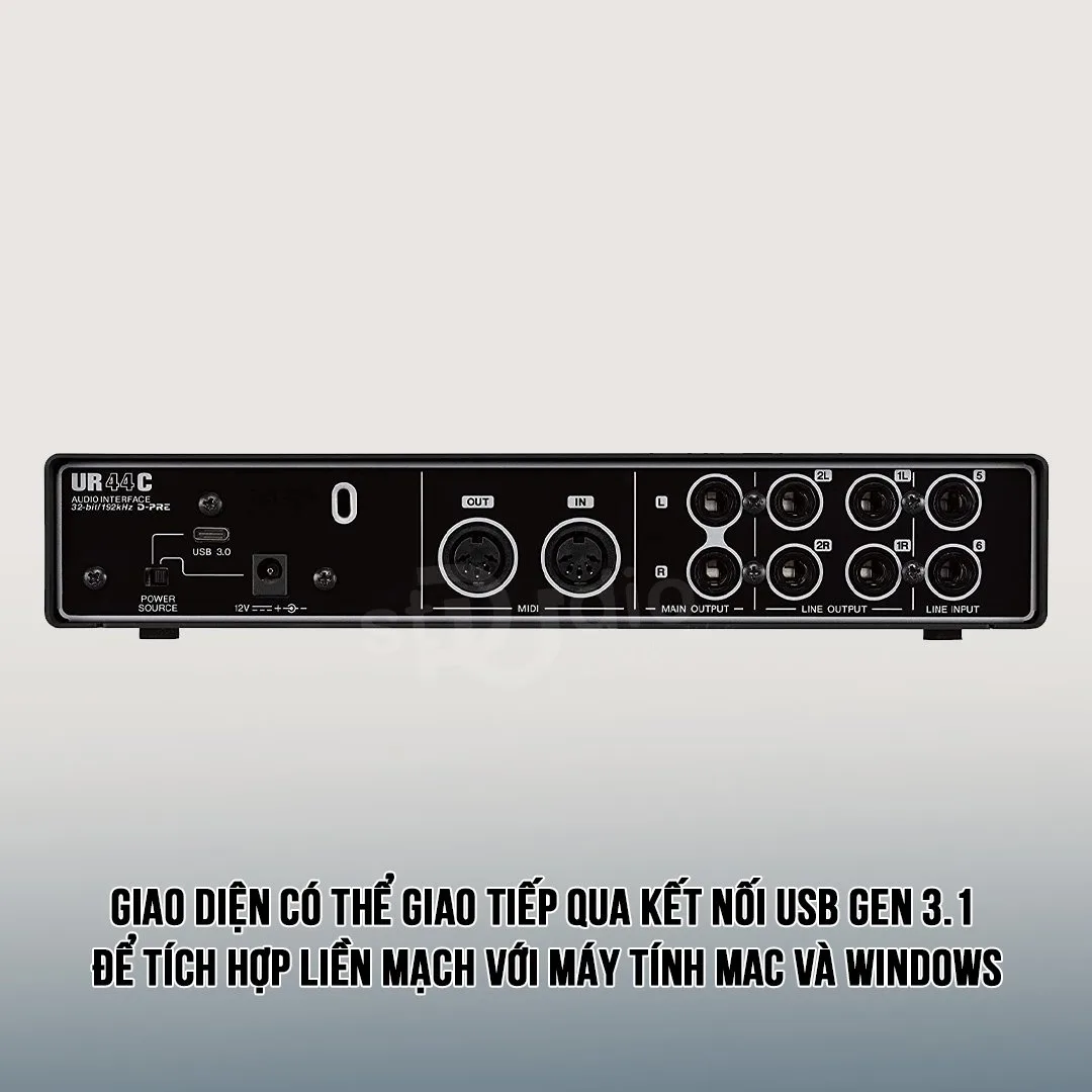 Sound card Steinberg UR44C - Sound card thu âm