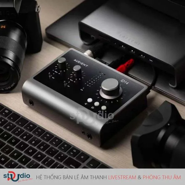 sound card thu âm audient iD14