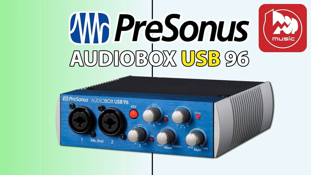PRESONUS AUDIOBOX USB 96