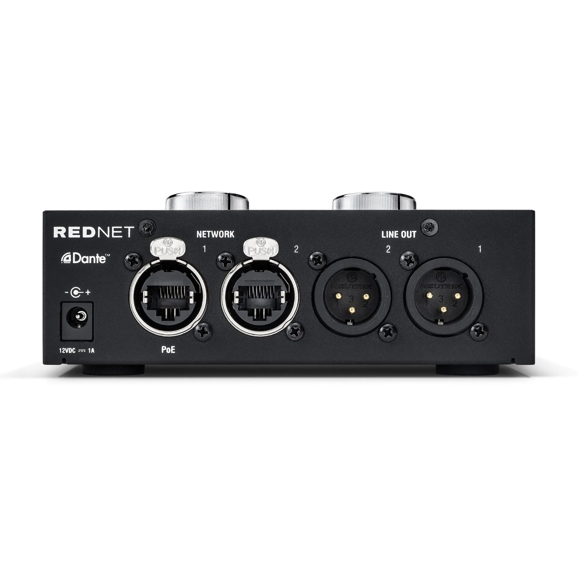 Focusrite RedNet AM2 Dante Stereo Output Device