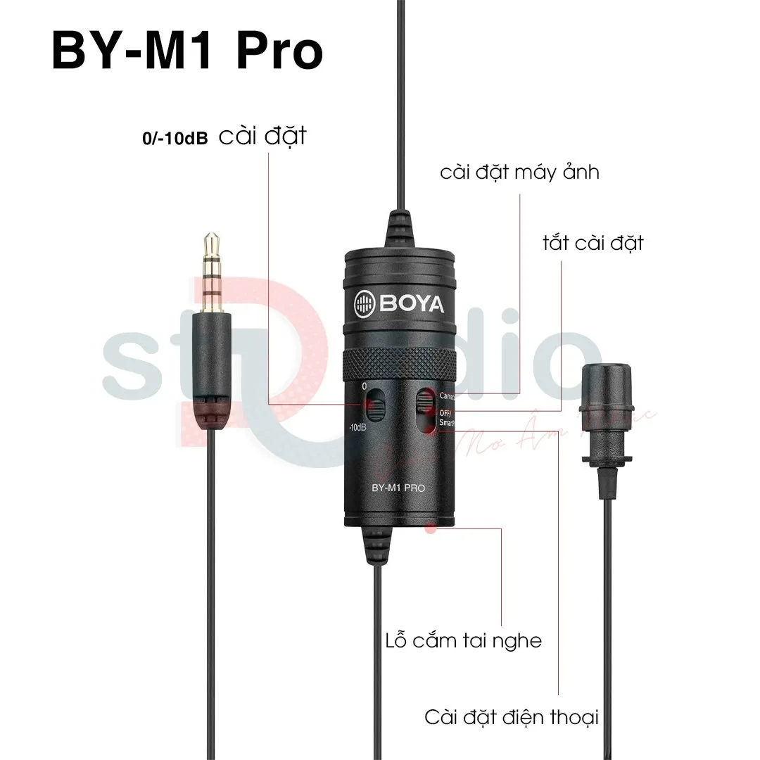Lý do các đơn vị chuyên nghiệp luôn chọn micro BOYA