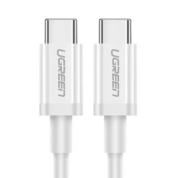 Ugreen 60520 2M màu trắng Dây USB Type-C sang USB Type-C US264 20060520
