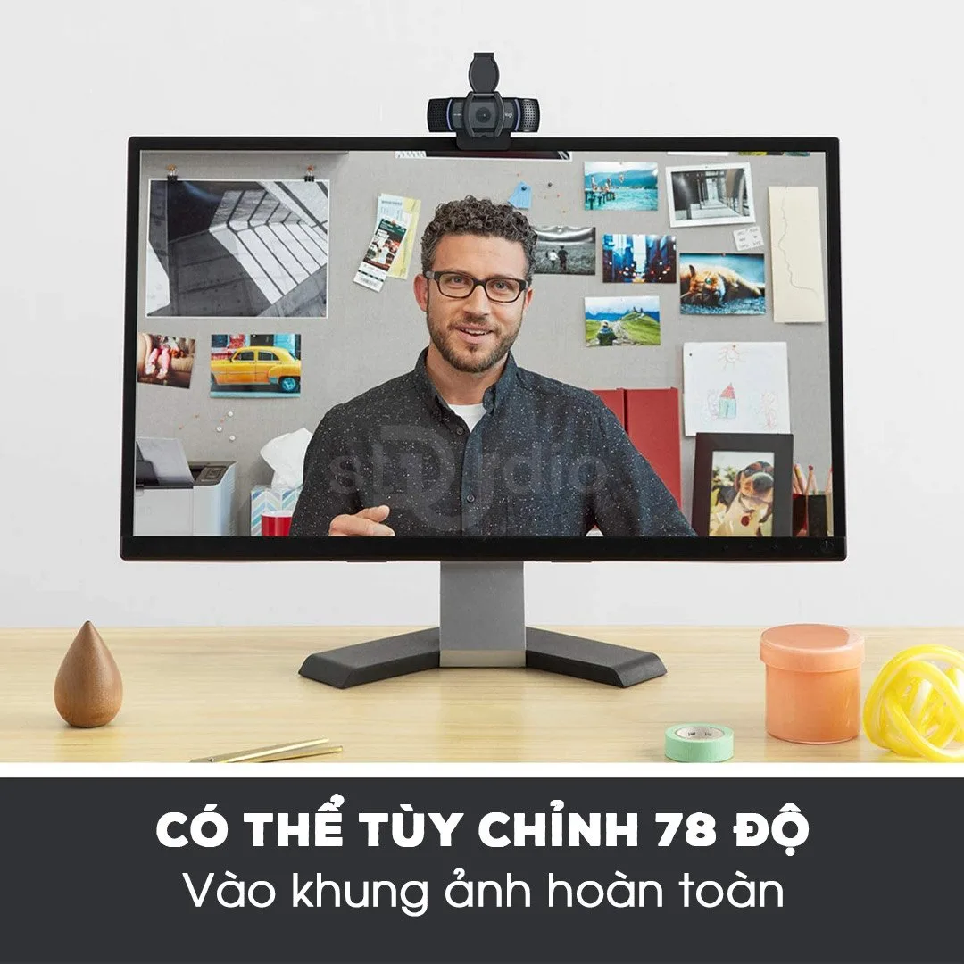 Webcam Logitech C920e - Business Webcam Họp trực tuyến