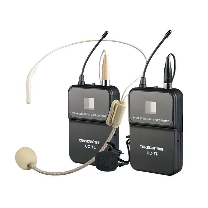 Takstar UC-4R - Bộ full Micro Không Dây UHF Cho Karaoke, Hội Nghị, Giảng Dạy, Phát Thanh Phạm Vi Thu 100m