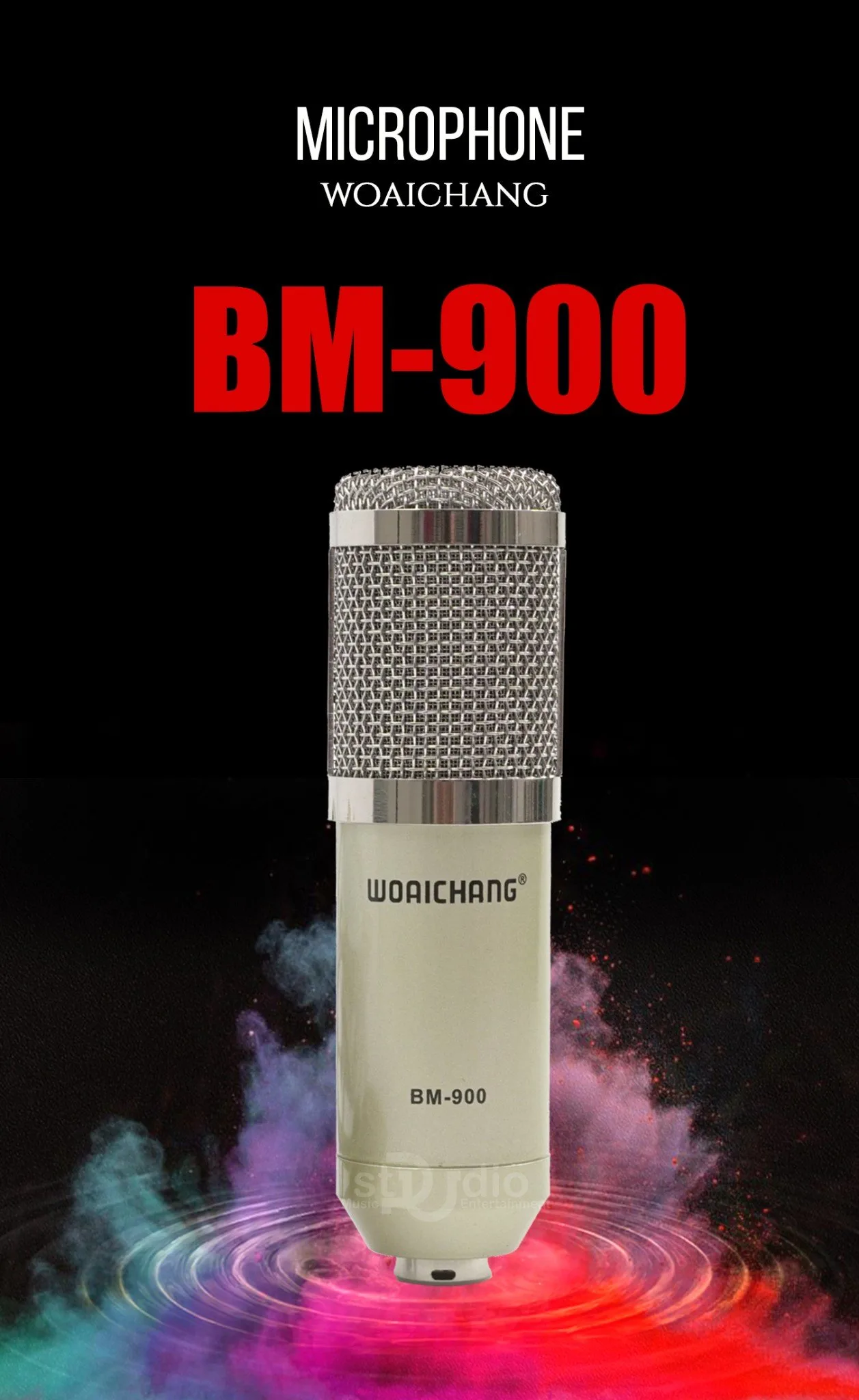Micro thu âm BM900 Woaichang - Micro thu âm