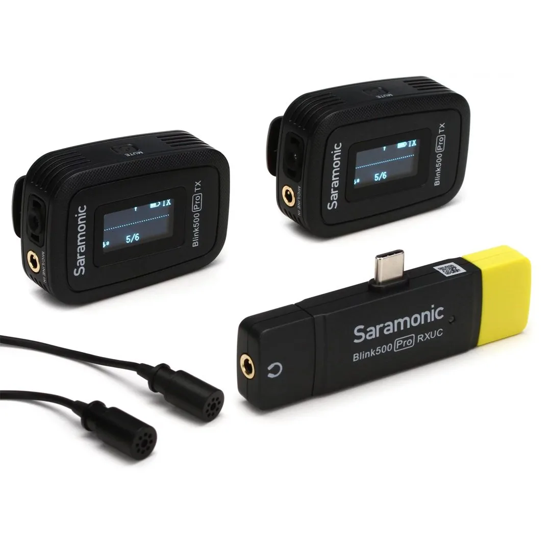 Micro thu âm Saramonic Blink 500 Pro B6 - Micro cài áo không dây