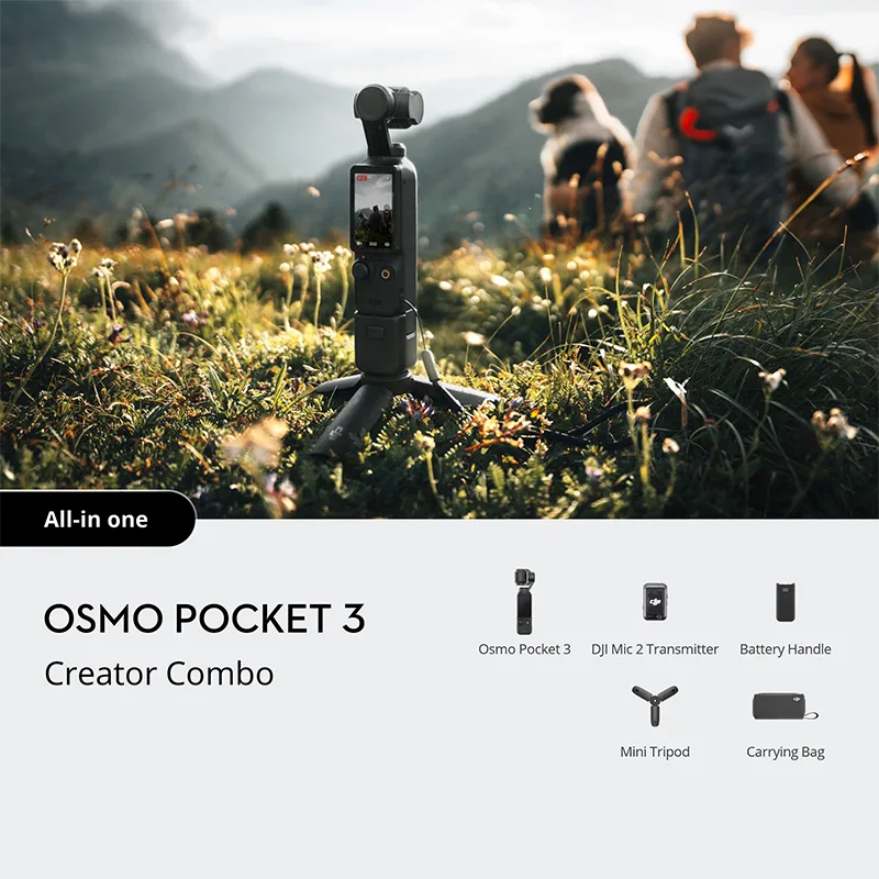 Camera cầm tay DJI Pocket 3 Creator Combo