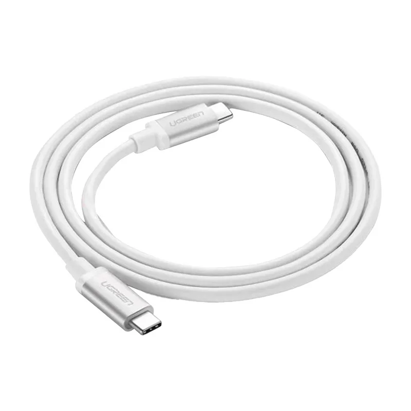 Ugreen 60520 2M màu trắng Dây USB Type-C sang USB Type-C US264 20060520