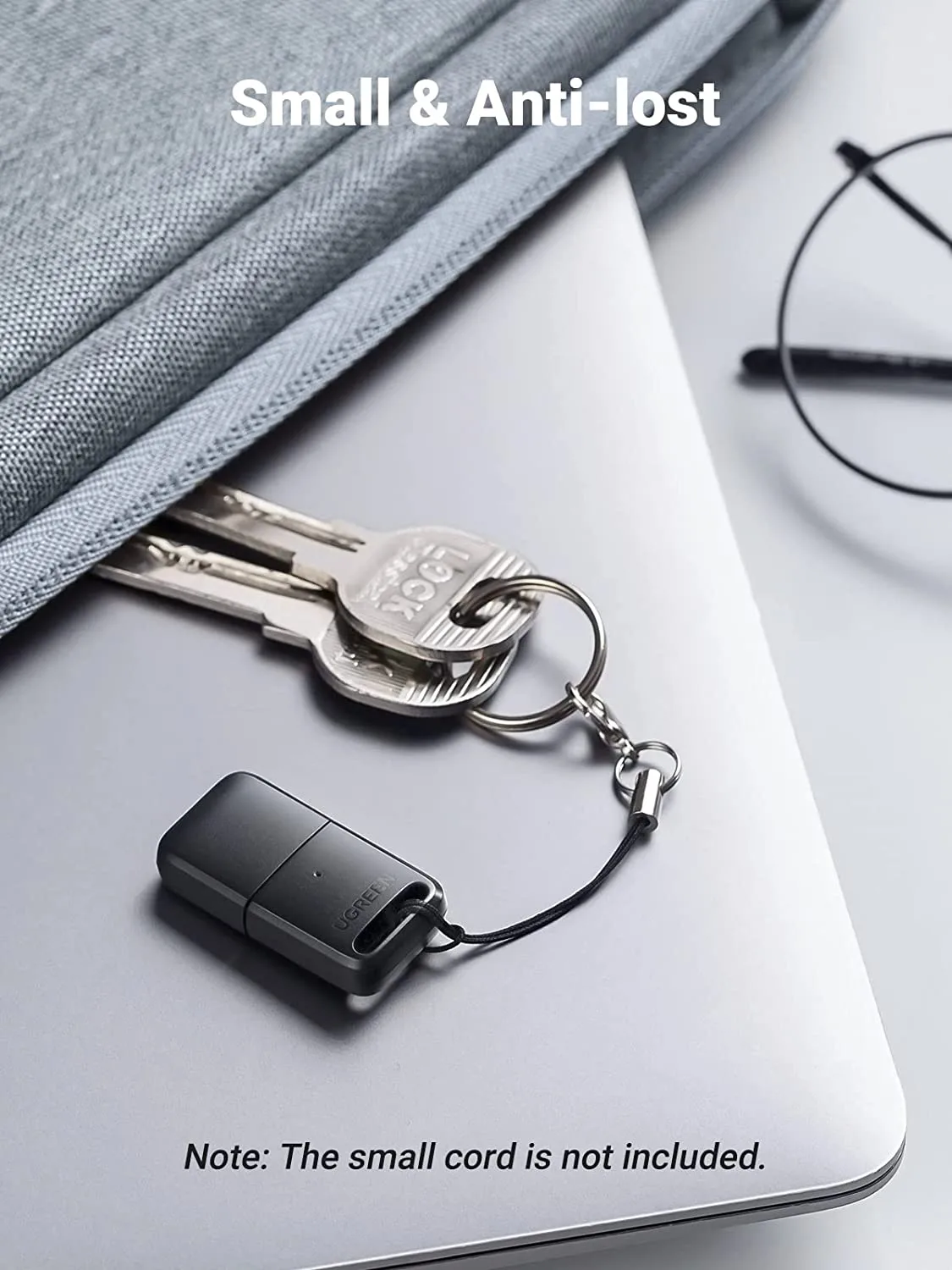 Thiết bị USB Bluetooth 5.0 Dongle cho PC chính hãng Ugreen 80890 cao cấp