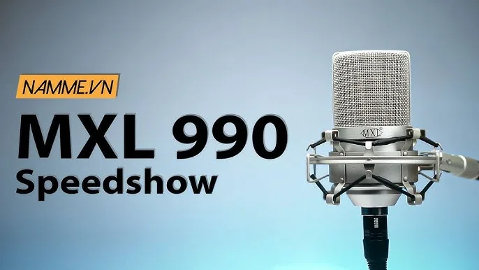 Micro thu âm MXL 990 - Micro thu âm cho phòng thu