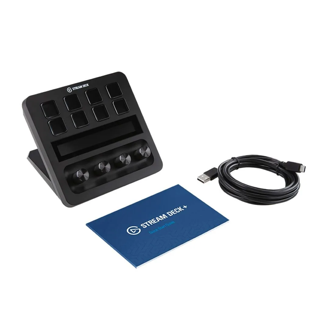 Thiết bị Stream Elgato Stream Deck + (Màu Đen) - Bàn Phím StreamDesk