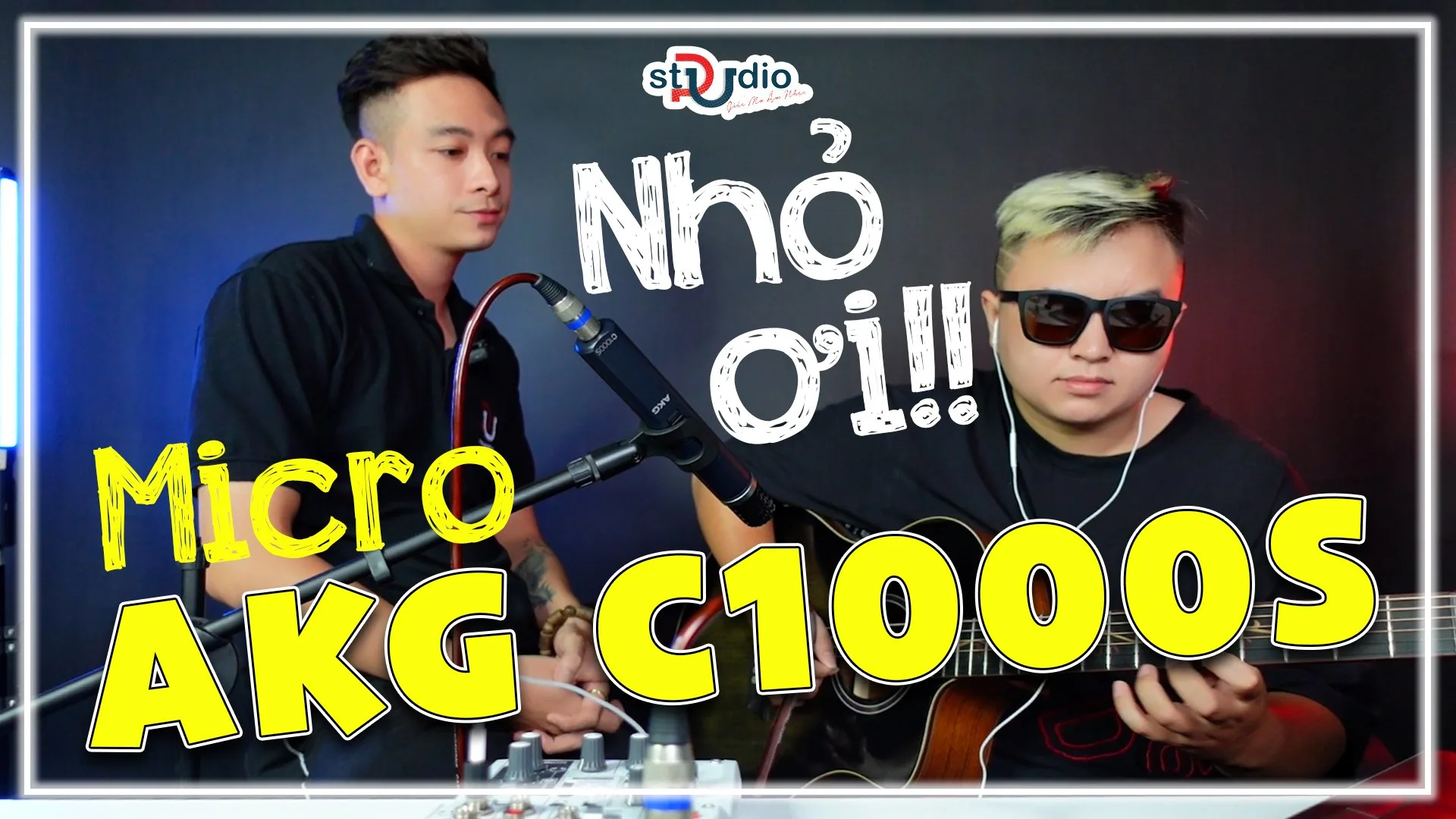 Mic thu âm nhạc cụ - AKG C1000S | Hướng dẫn và trải nghiệm | Pustudio.vn