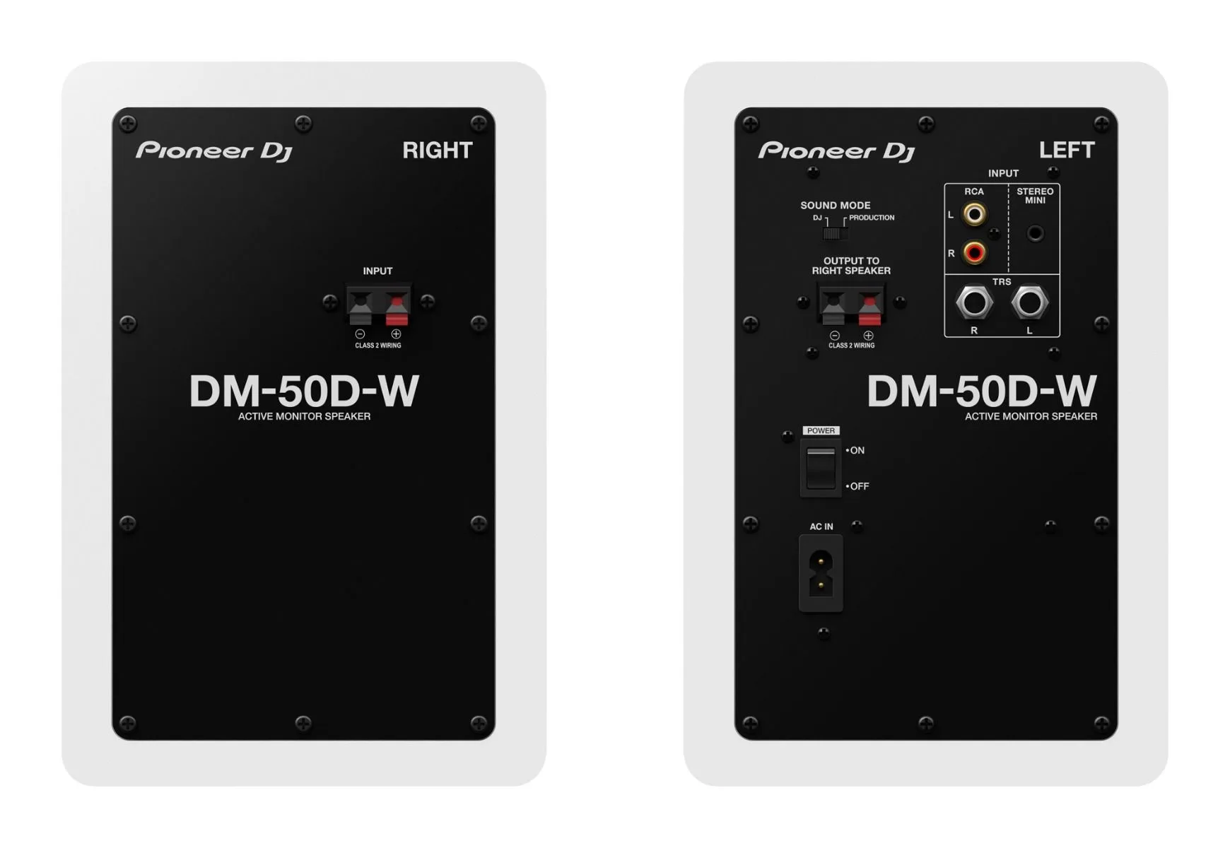 Loa Kiểm Âm Pioneer DJ DM-50D-W Màu Trắng (Cặp)