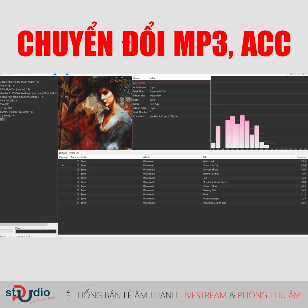 Lưu ý khi chuyển đổi Lossy sang MP3, AAC