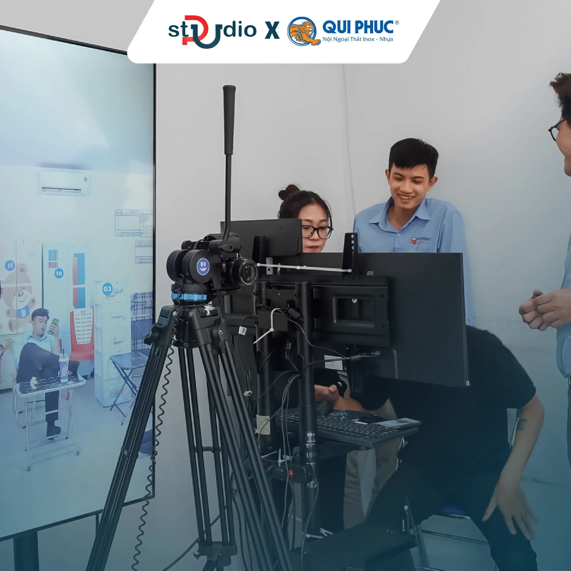 Setup Livestream Nội Ngoại Thất Inox Nhựa-Thương Hiệu Qui Phúc