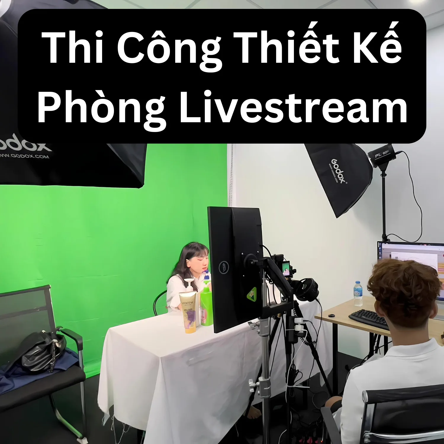 Thiết Kế Thi Công Phòng Livestream Chuyên Nghiệp | Pustudio