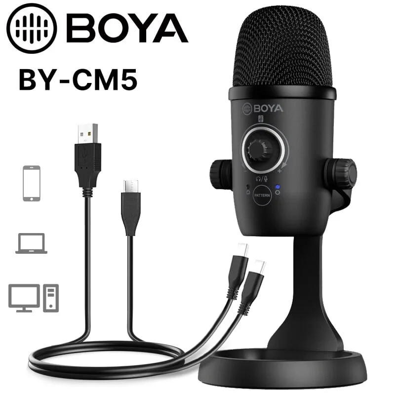 Micro thu âm Boya BY-CM5