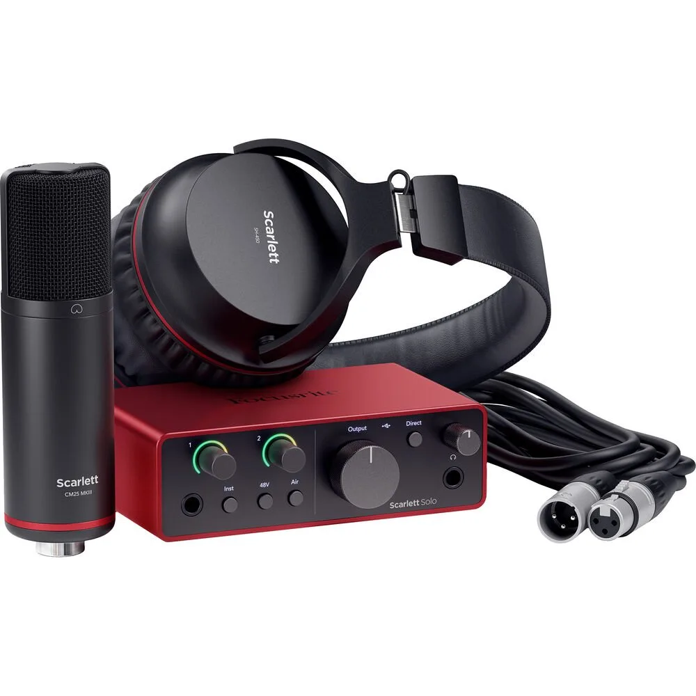 Sound card Focusrite Scarlett 4i4 4rd (Gen) - Sound card thu âm