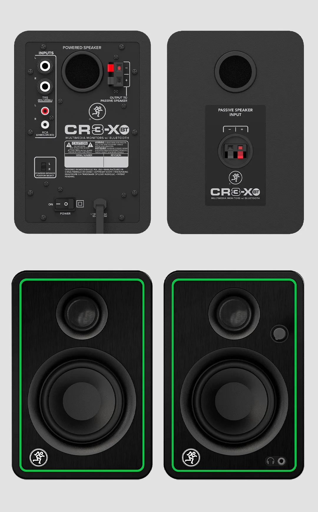 Loa kiểm âm MACKIE CR3-XBT, Monitor Studio Bluetooth