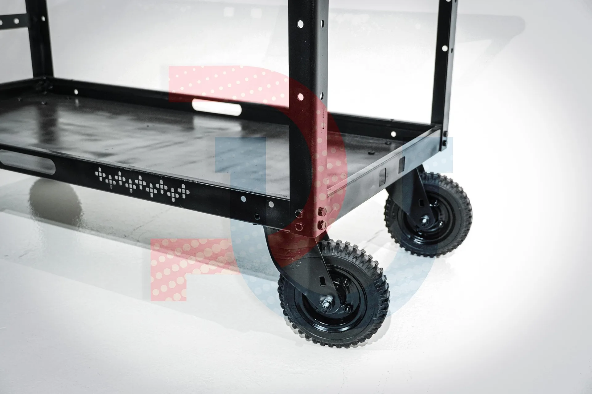 Xe Đẩy Thiết Bị Trong Studio 2 Tầng Chuyên Dụng Tải Trọng 200kg