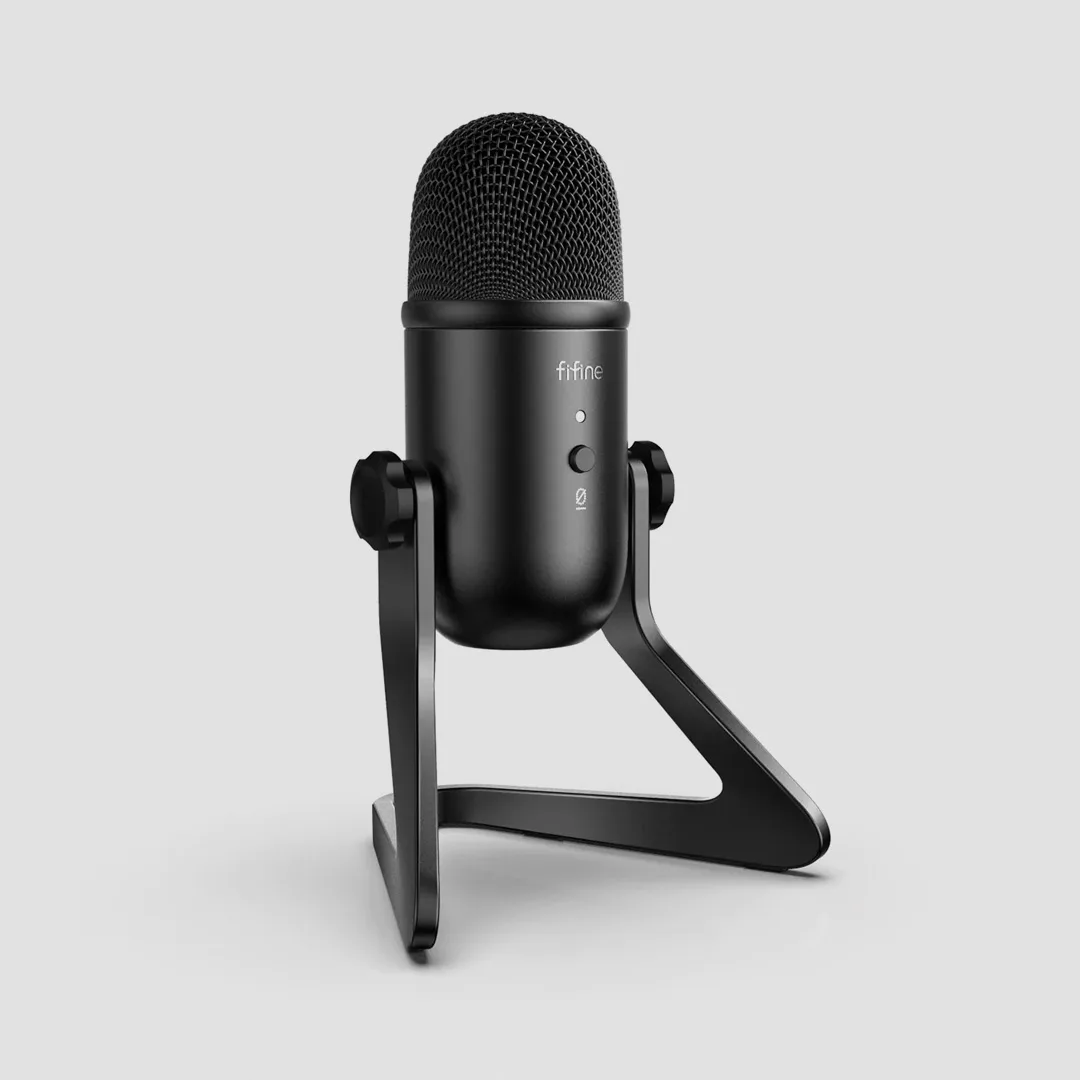 Micro thu âm cổng USB FIFINE USB MIC, Micro thu âm ASMR chuyên dụng