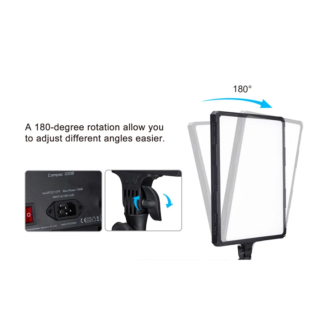 Đèn Nanlite Compac 100B - Đèn Led Studio