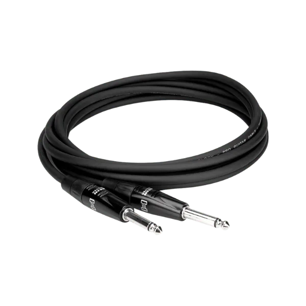 Hosa Pro Guitar Cable REAN Straight to Same - Cap nhạc cụ 6.5 mmt o 6.5mm