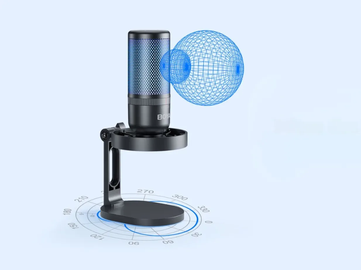Micro Thu Âm Boya K3 - Micro USB để bàn