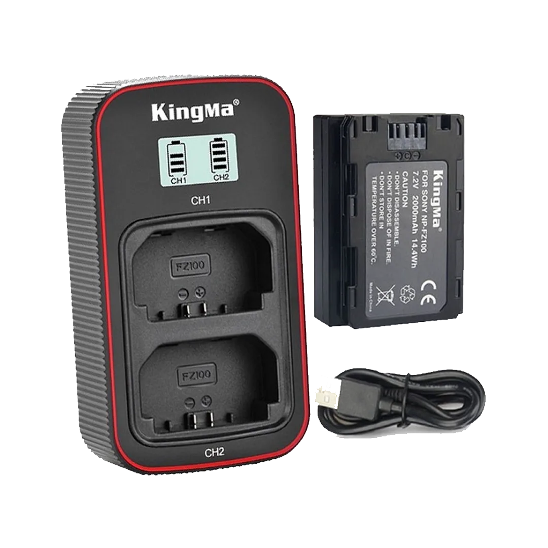 Bộ pin sạc KingMa NP-FZ100 cho máy ảnh Sony