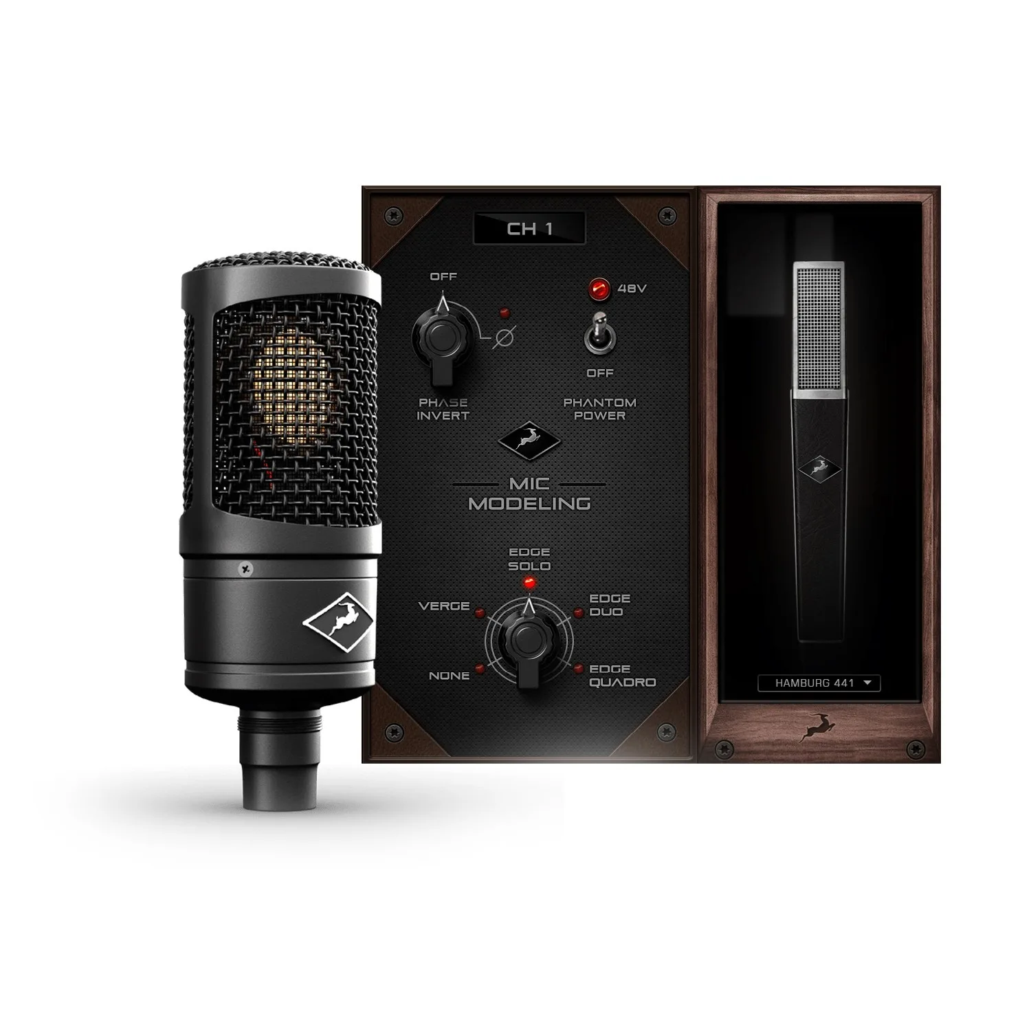 Micro thu âm Antelope Audio Edge Solo - Micro thu âm phòng thu
