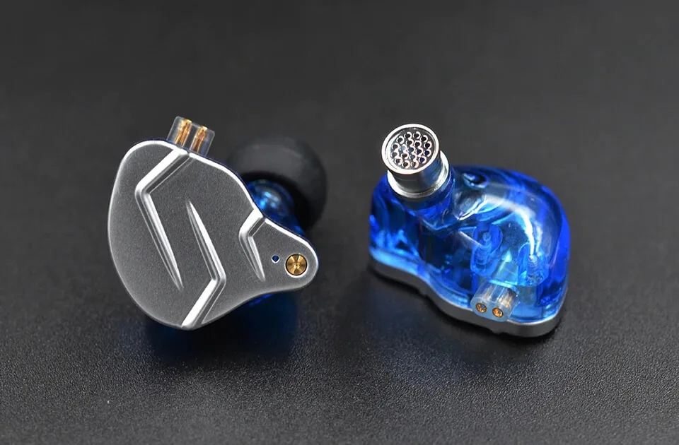 Tai nghe KZ-ZSN PRO Tai nghe nhét tai livestream ( In ear ) màu xanh