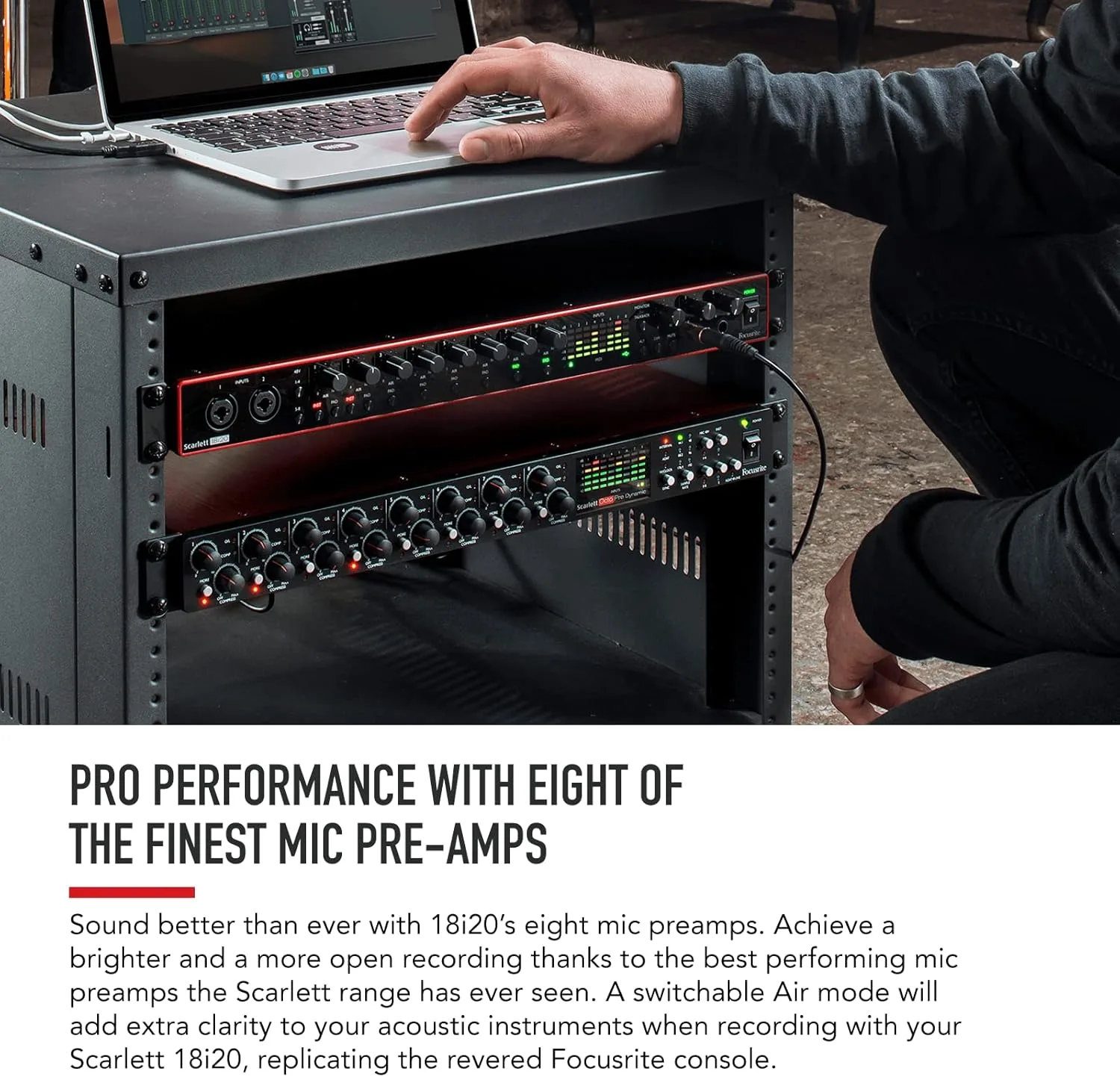 Focusrite Scarlett 18i20 4rd Gen USB Audio Interface - Sound card thu âm